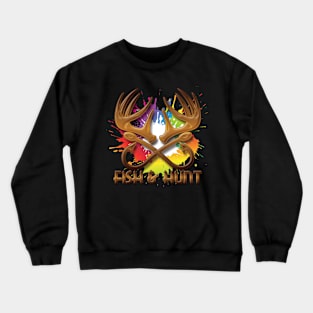 Fish & Hunt Rainbow Crewneck Sweatshirt